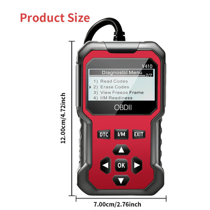 Car Diagnostic Tool – Engine Fault Code Reader