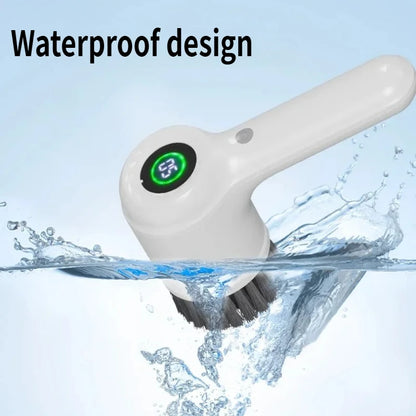 5-in-1 Electric Handheld Rotating Cleaning Brush