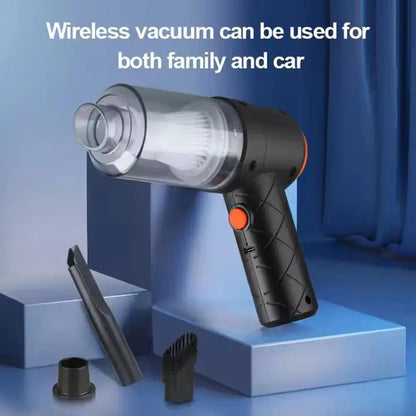 2 IN 1 Handheld Car Vacuum Cleaner, 9000Pa Vacuum Cleaner and Air Duster, High Power Portable Vacuum for Car, Home, Office, Pet