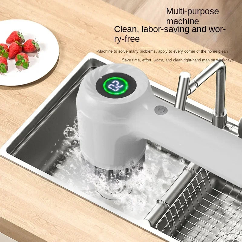5-in-1 Electric Handheld Rotating Cleaning Brush