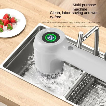 5-in-1 Electric Handheld Rotating Cleaning Brush