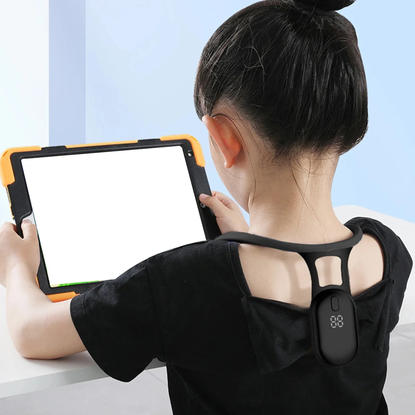 Smart Micro-Vibration Posture Reminder Device – Spinal Alignment Tool with Real-Time Alert for Adults & Kids