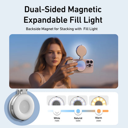 Magnetic Phone Camera Hand Grip with Remote Control