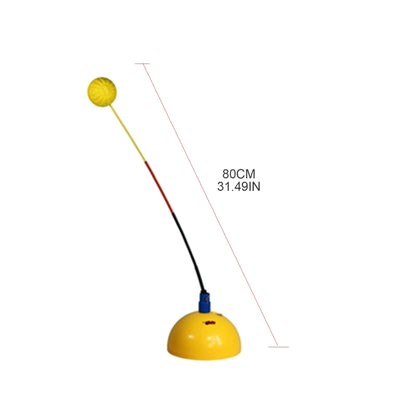Professional Tennis Ball Trainer Tennis Swing Portable Practice Training Tool Improve Skills Rebound Player with Trainer Baseboa