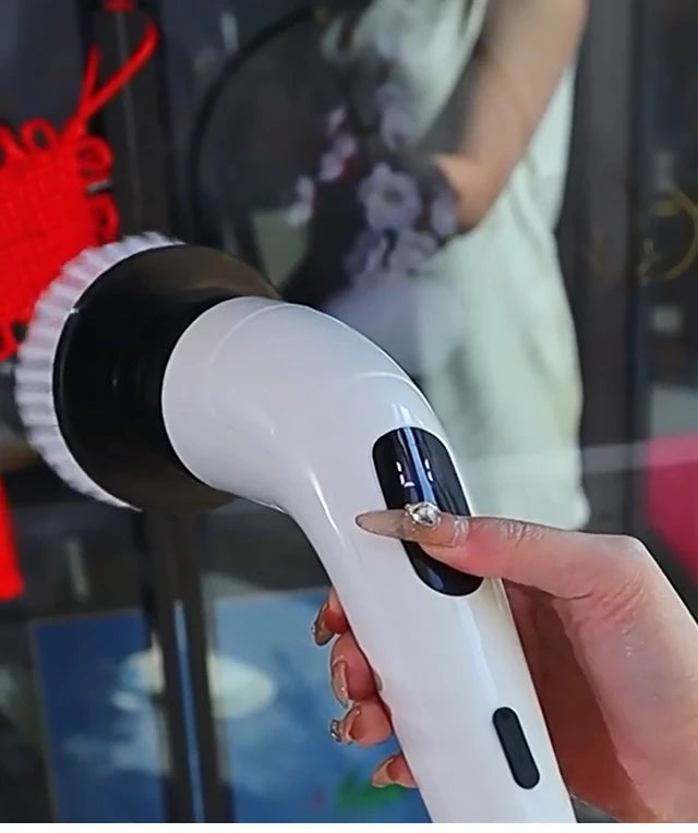Household Cordless Multipurpose Spin Scrubber