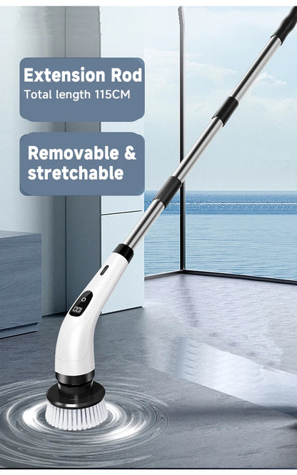 Household Cordless Multipurpose Spin Scrubber