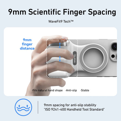 Magnetic Phone Camera Hand Grip with Remote Control
