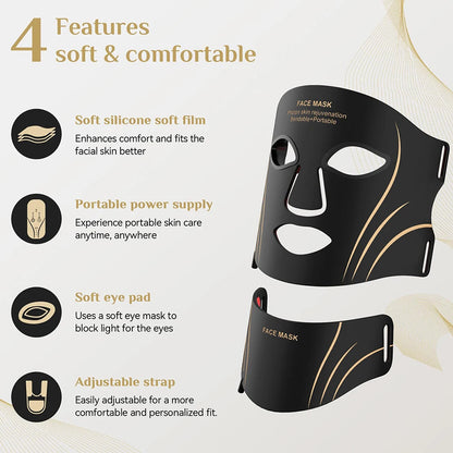 Red Light Therapy Facial Beauty Device