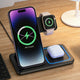 Foldable 3‑in‑1 Wireless Charging Station