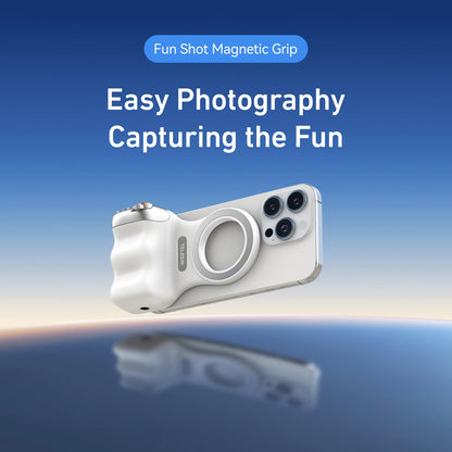 Magnetic Phone Camera Hand Grip with Remote Control