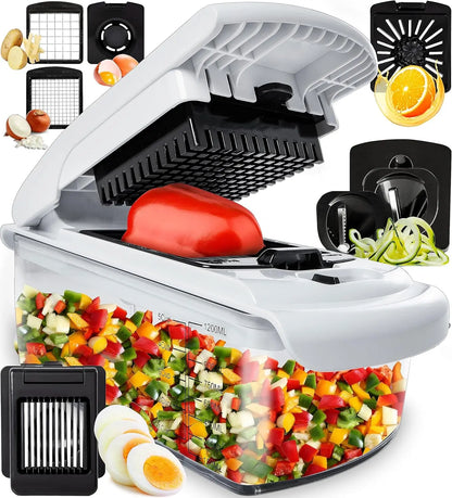 Professional-grade vegetable chopper