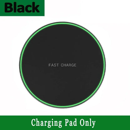 Mini LED Wireless Charger Pad for iPhone & Samsung