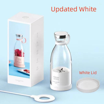 Portable Blender Juicer 350ML Mixeur Wireless Rechargeable Mini USB Juicer Cup Fruit Mixer Travel Bottle Smoothie Extractor