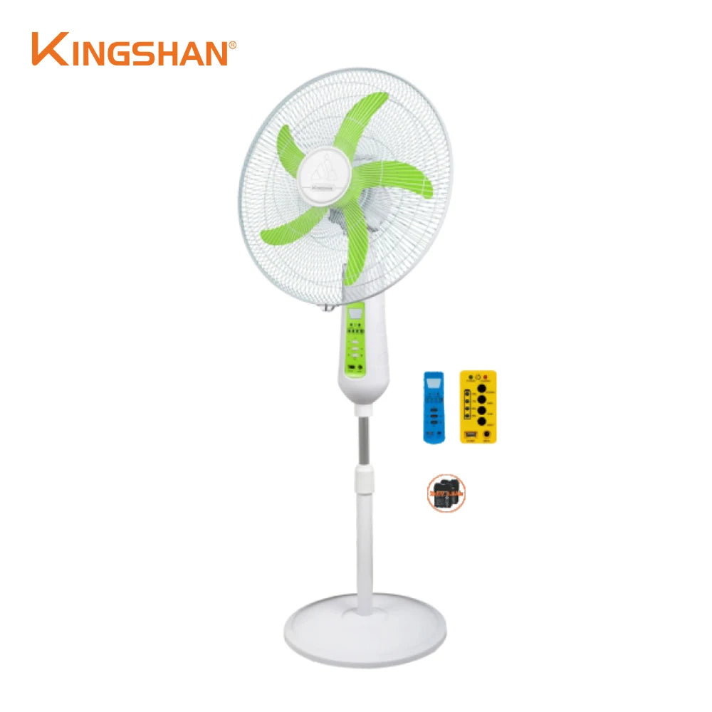 Multifunctional Luxury Home Modern 16 18 Inch Solar Fan Rechargeable Battery Ac Dc Stand Fan High Quality Low Price