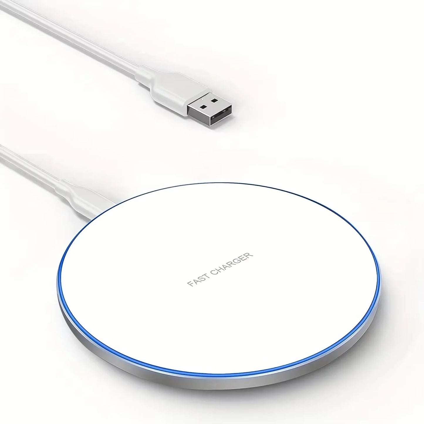Mini LED Wireless Charger Pad for iPhone & Samsung