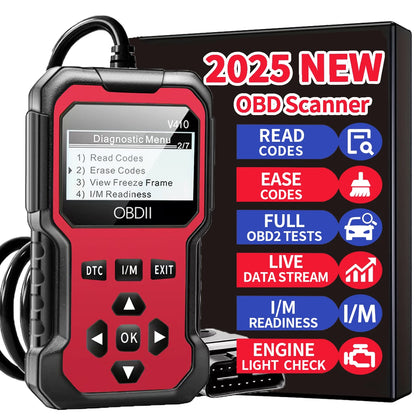 Car Diagnostic Tool – Engine Fault Code Reader