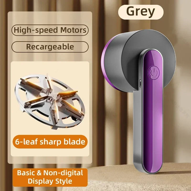 Lint Remover Electric Hairball Trimmer Smart LED Digital Display Fabric shaver USB Charging Portable Professional Fast Household