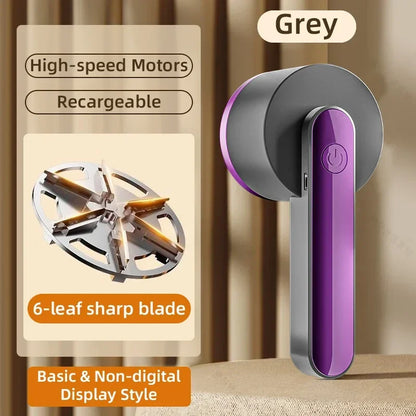 Lint Remover Electric Hairball Trimmer Smart LED Digital Display Fabric shaver USB Charging Portable Professional Fast Household